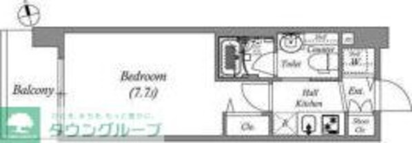 エスタート品川南大井IIの物件間取画像